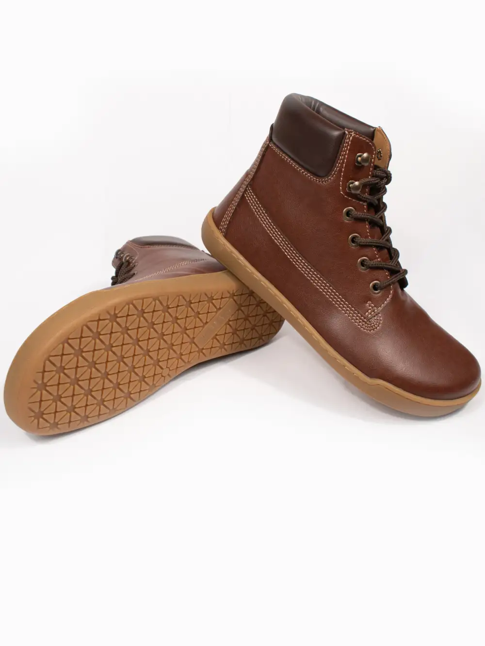 Men's Refined Weekend Water Resistant Vegan Leather Everyday Boots