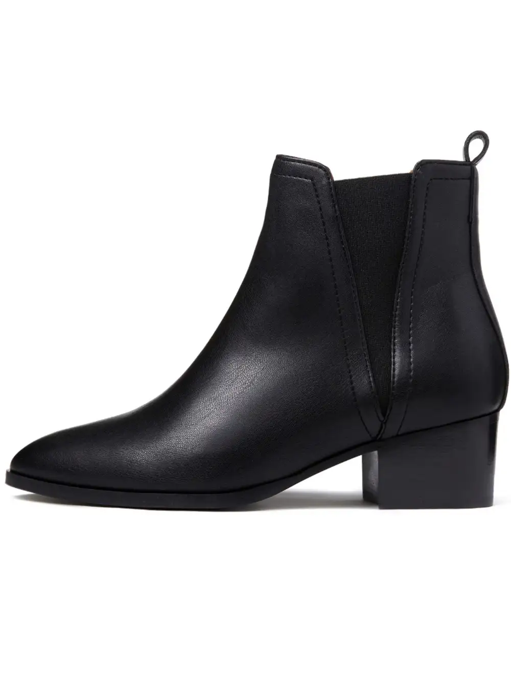 Women's Clean Modern Water Resistant Pointed Toe Chelsea Boots