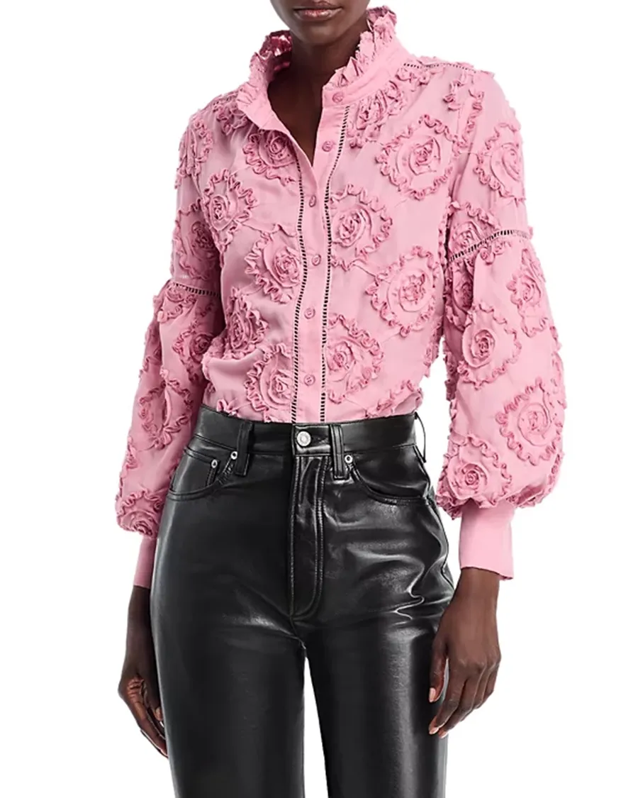 Casual Style Floral Print Shirt