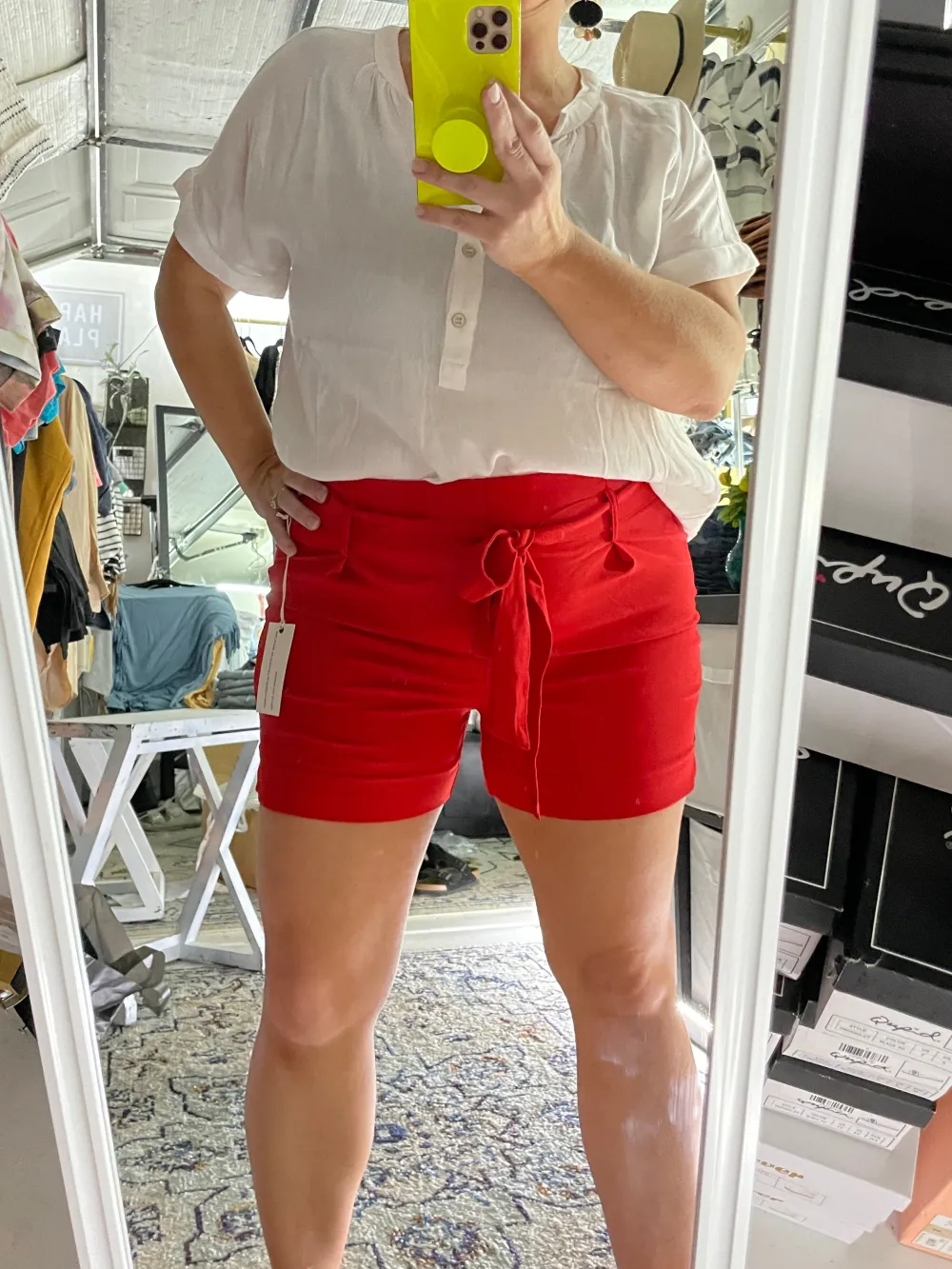 Tie Relaxed Shorts