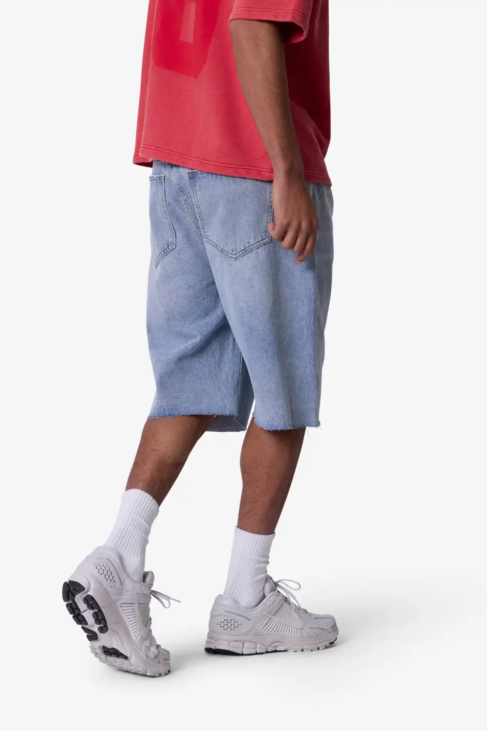 Everyday Baggy Cut Off Denim Shorts