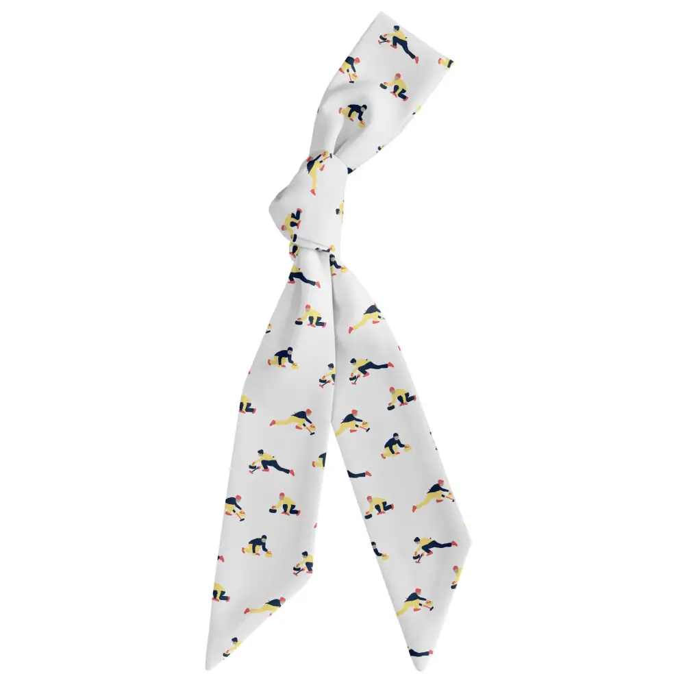 Curling Classic Design Hair Scarf