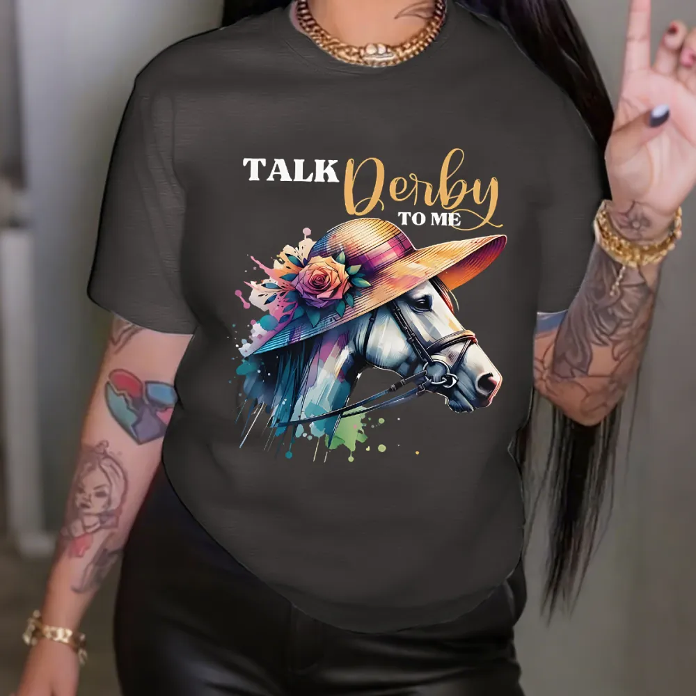 Kentucky Derby Horse Graphic Tee