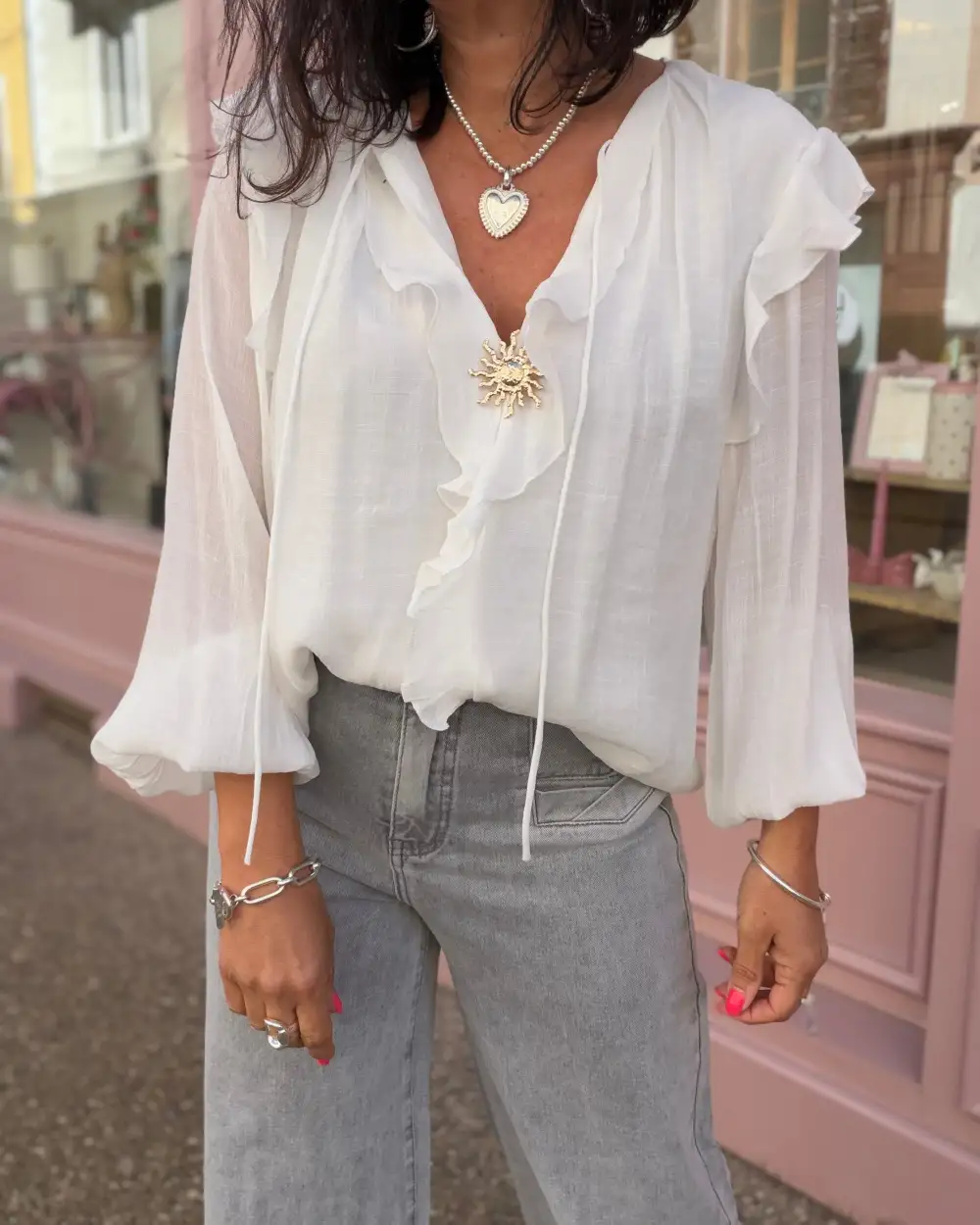 Relaxed-Fit Blouse