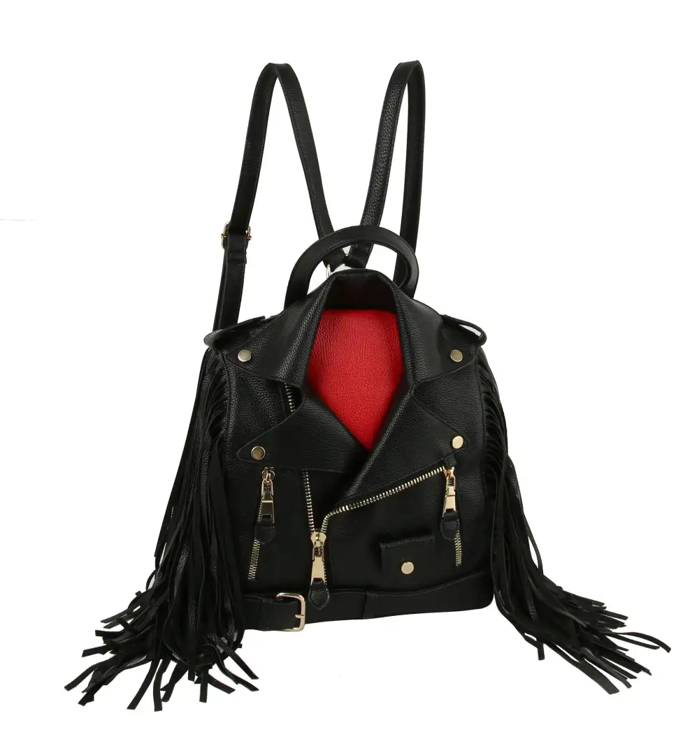 Fringe Handbag Backpack