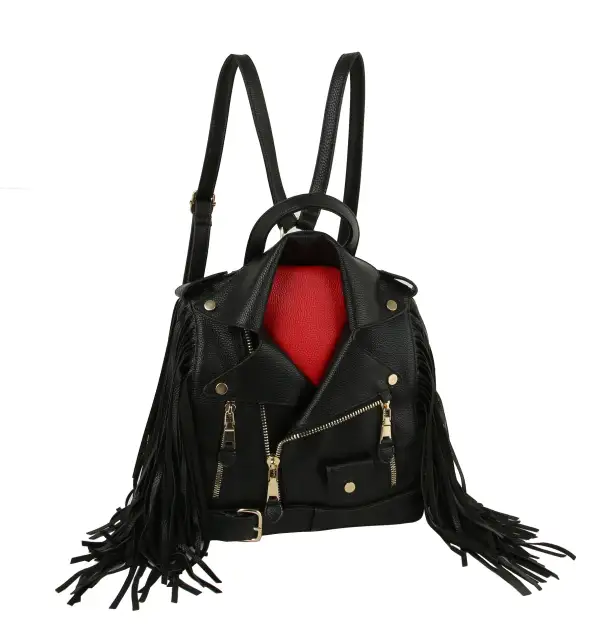 Fringe Handbag Backpack