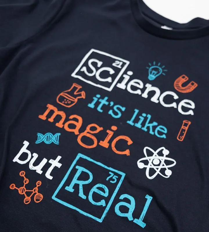 Science its like magic Short Sleeve T-Shirt