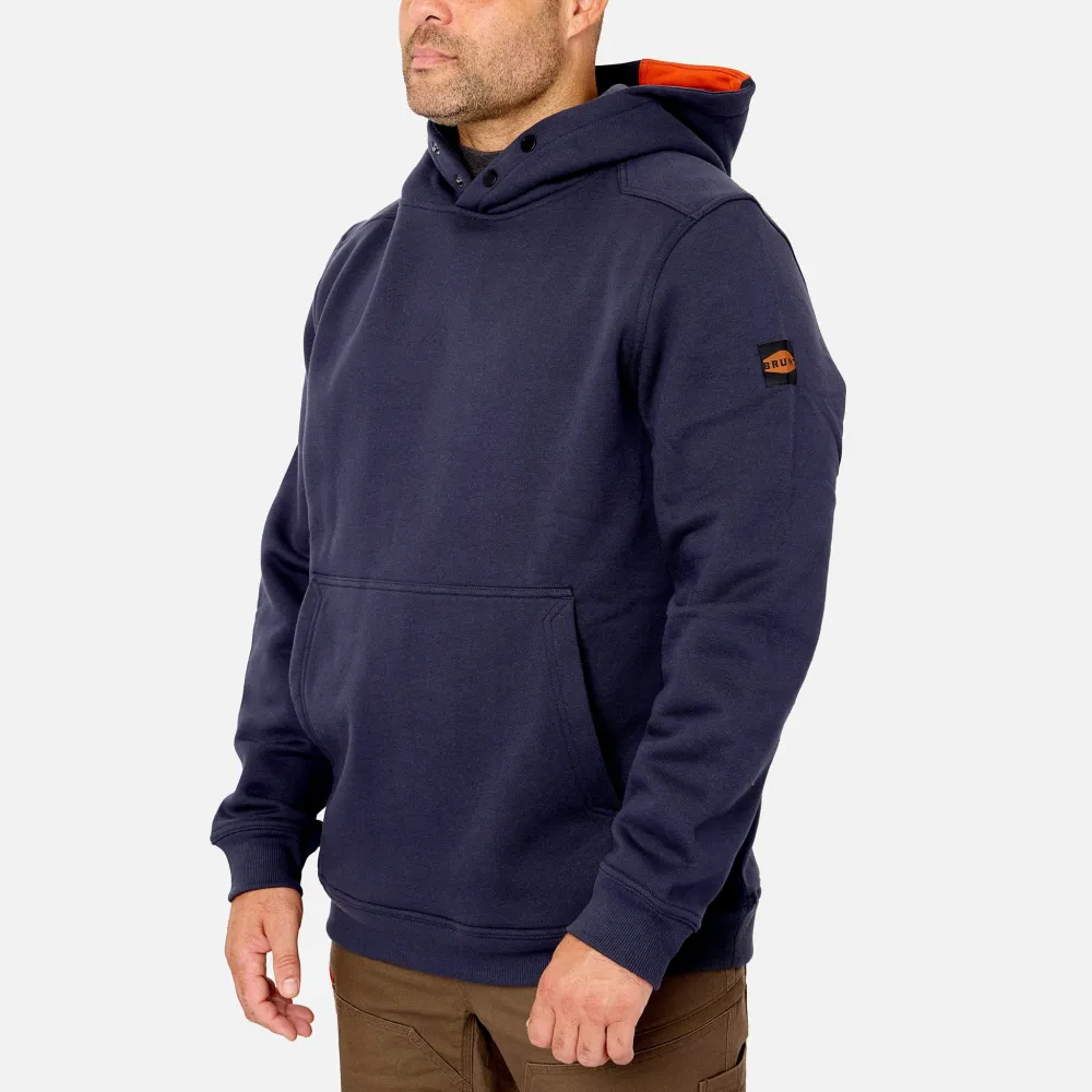The Shevlin Hoodie Men's Water Resistant Workwear Hoodie  Midweight Fabric, DWR Finish & Hard Hat-Compatible Hood