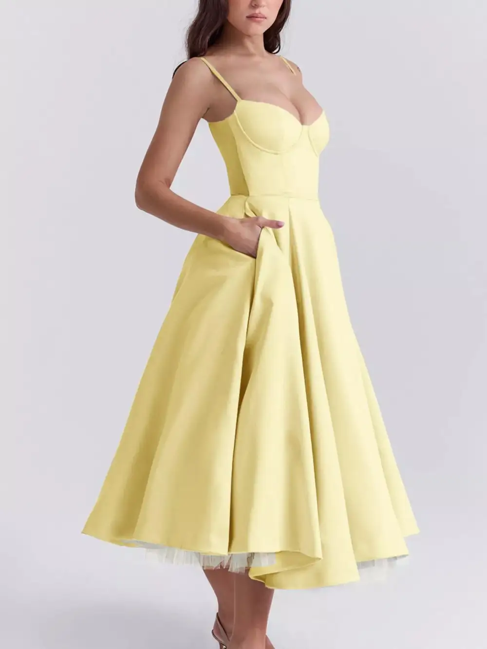 Sweetheart Midi Dress