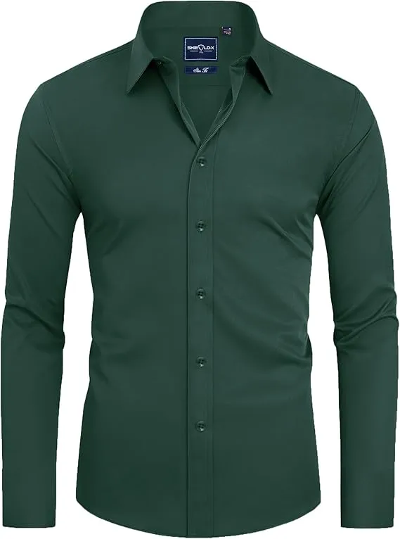 Men's Formal Long-sleeved Button-down Shirt