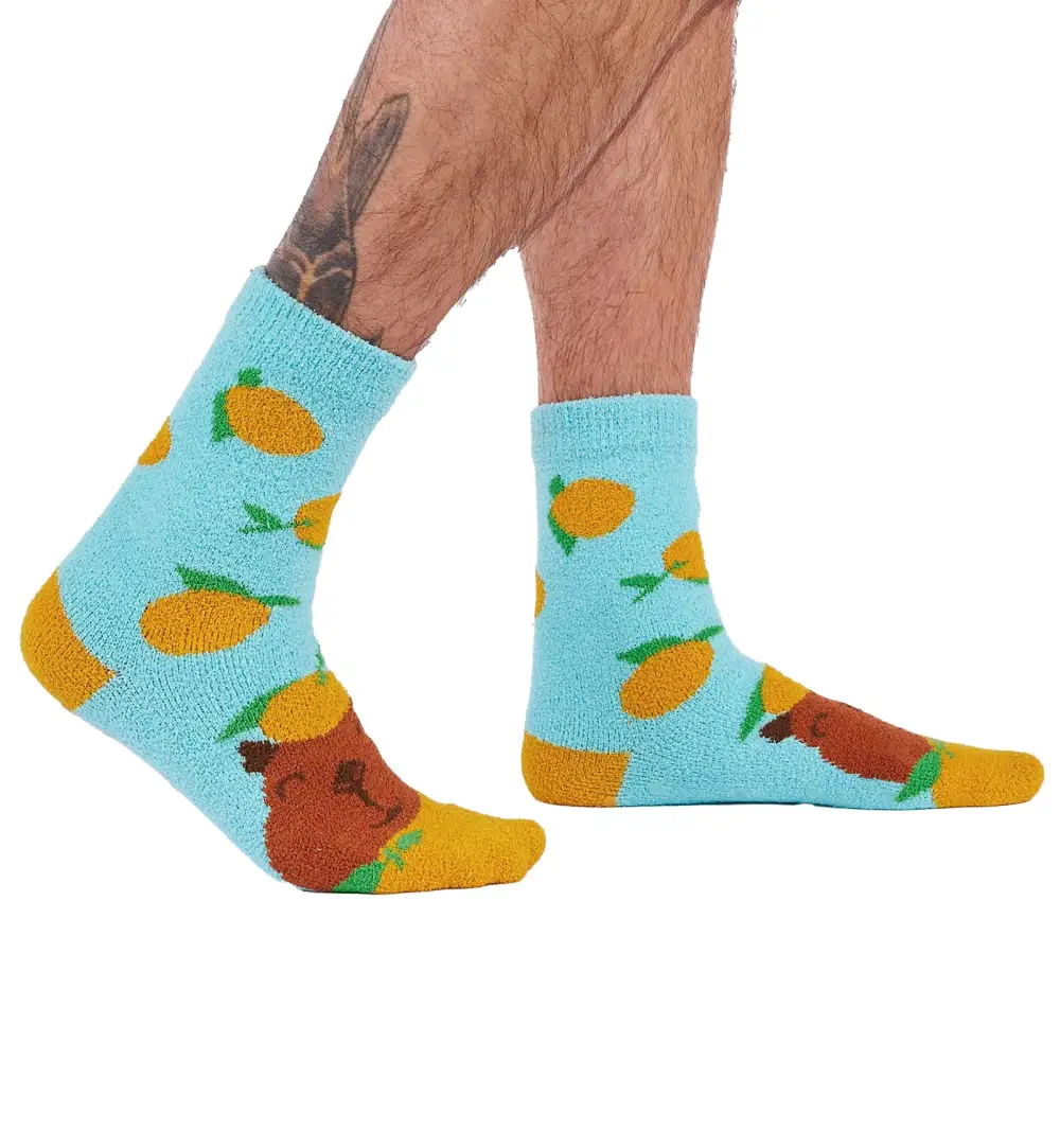 Capybara Gripper Slipper Socks