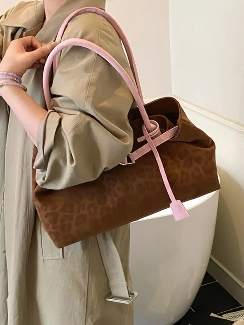 Leopard Print Everyday Handbag