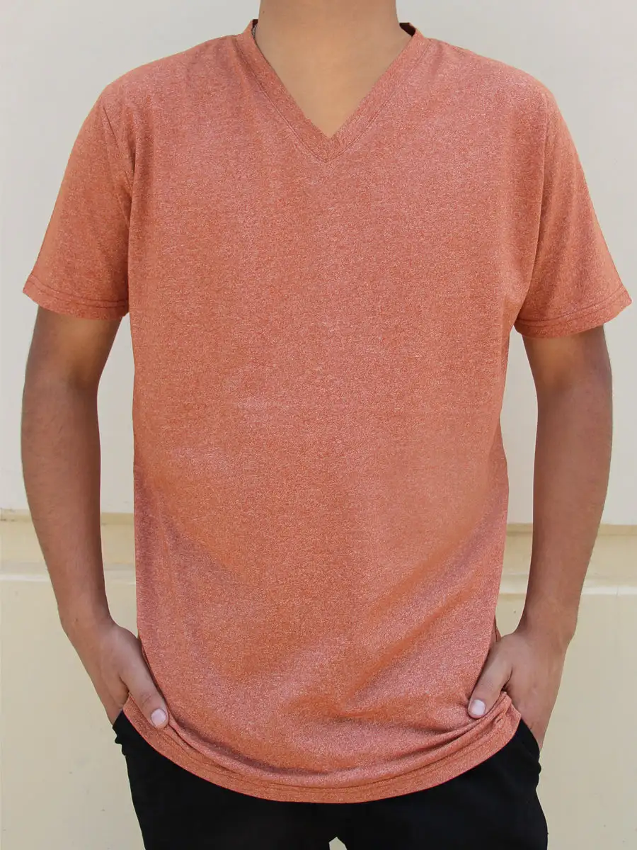 Everyday Jersey Textured Jersey Men's Button Down T-Shirt