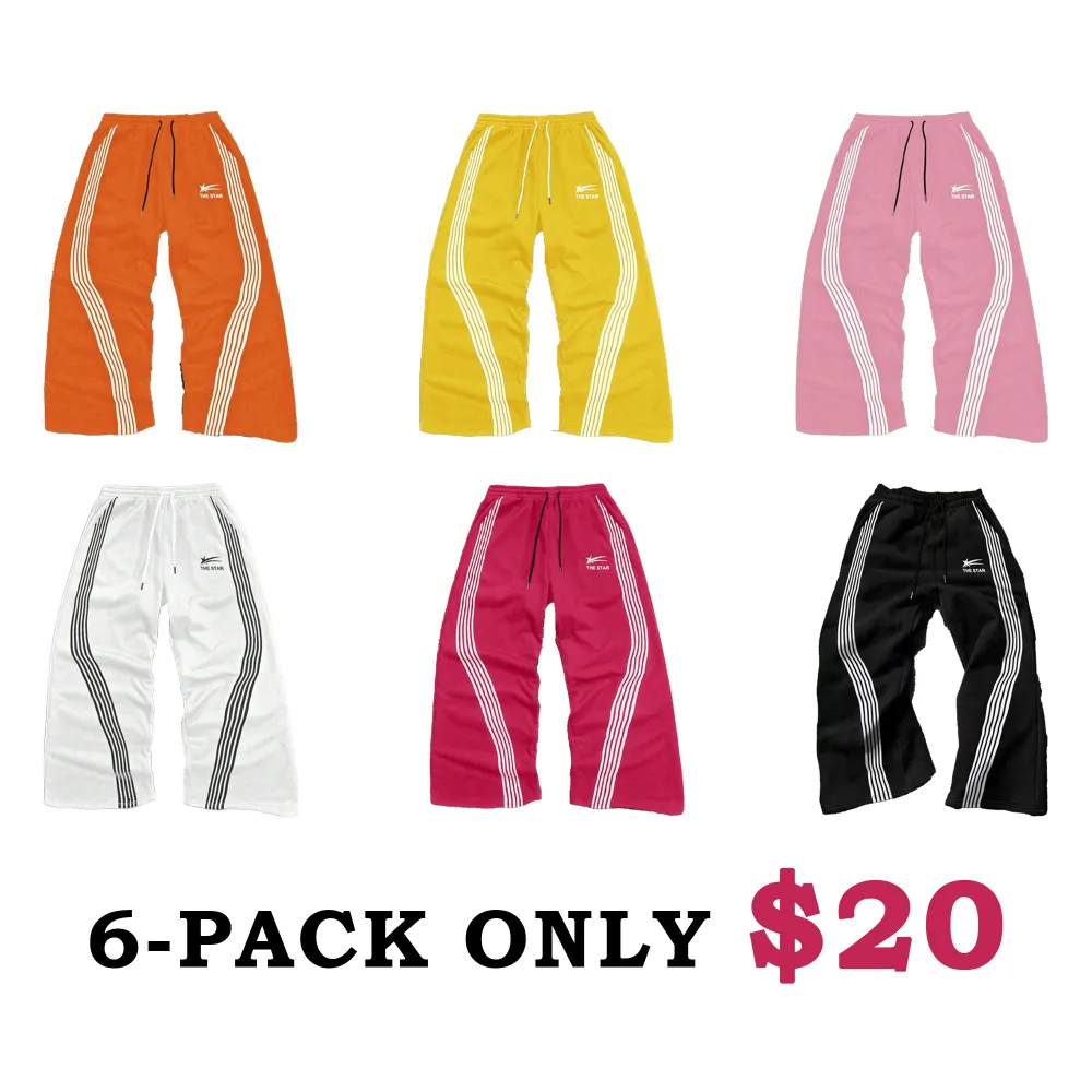 🔥Last Day 48% Off-Cozy Winter Sweatpants - Casual Straight Leg Pants with Side Stripes for Fall & Winter Sports