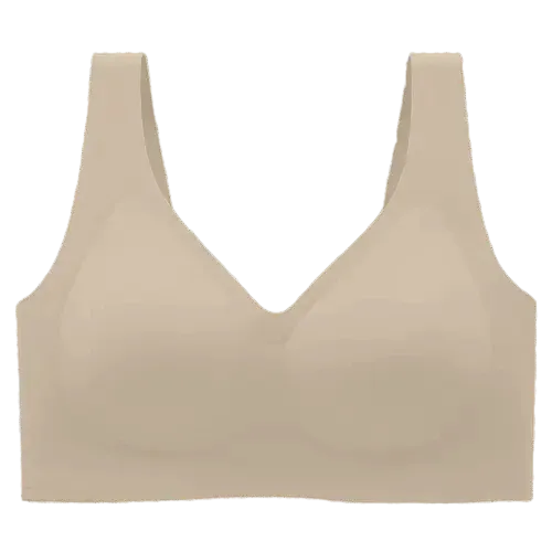 Women's Seamless Wireless Bra – Full Coverage, Push-Up & Comfy, Plus Size Friendly