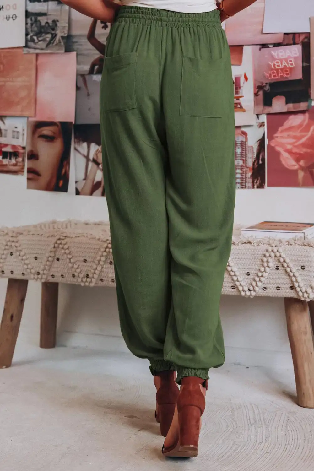 Relaxed Drawstring Everyday Pants