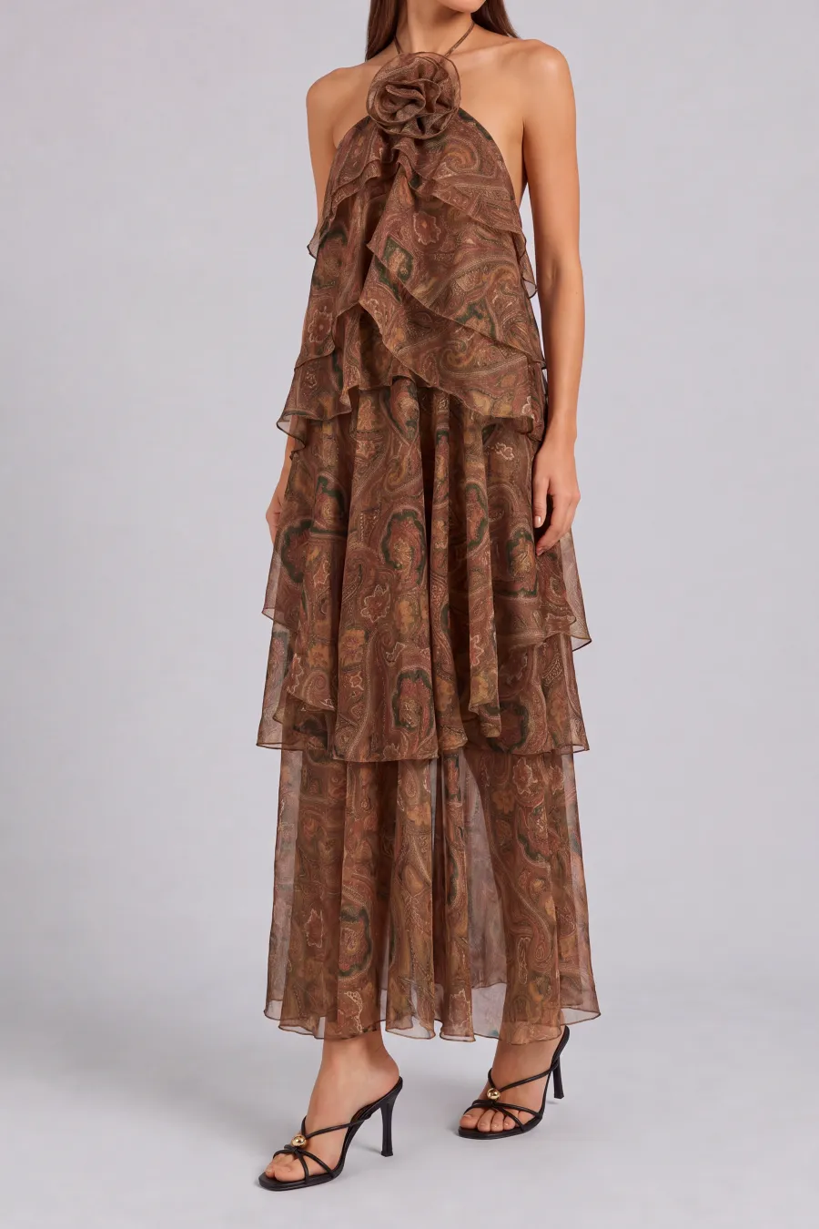 Floral Printed Maxi Dress