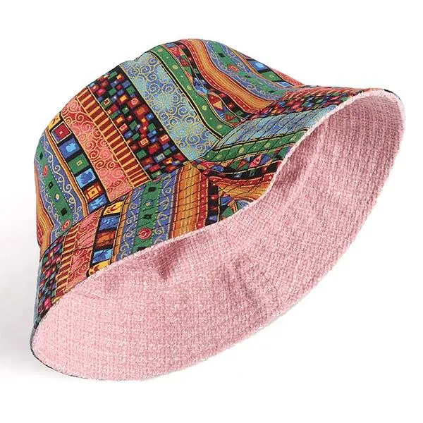 Women'S Vintage Print Bucket Hat 79620031C
