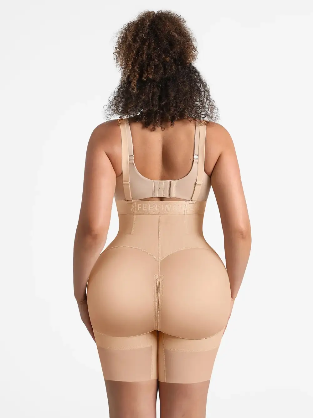 High Waist V Neck Shaping Shorts
