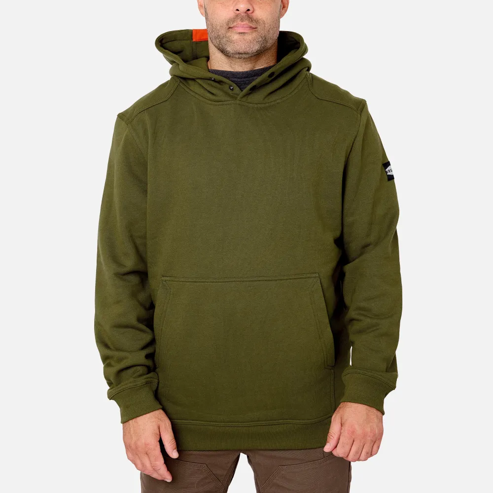 The Shevlin Hoodie Men's Water Resistant Workwear Hoodie  Midweight Fabric, DWR Finish & Hard Hat-Compatible Hood