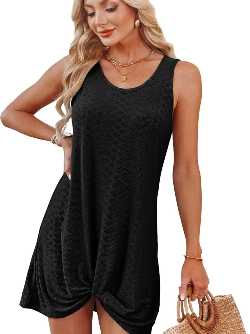 Sleeveless Dress Casual
