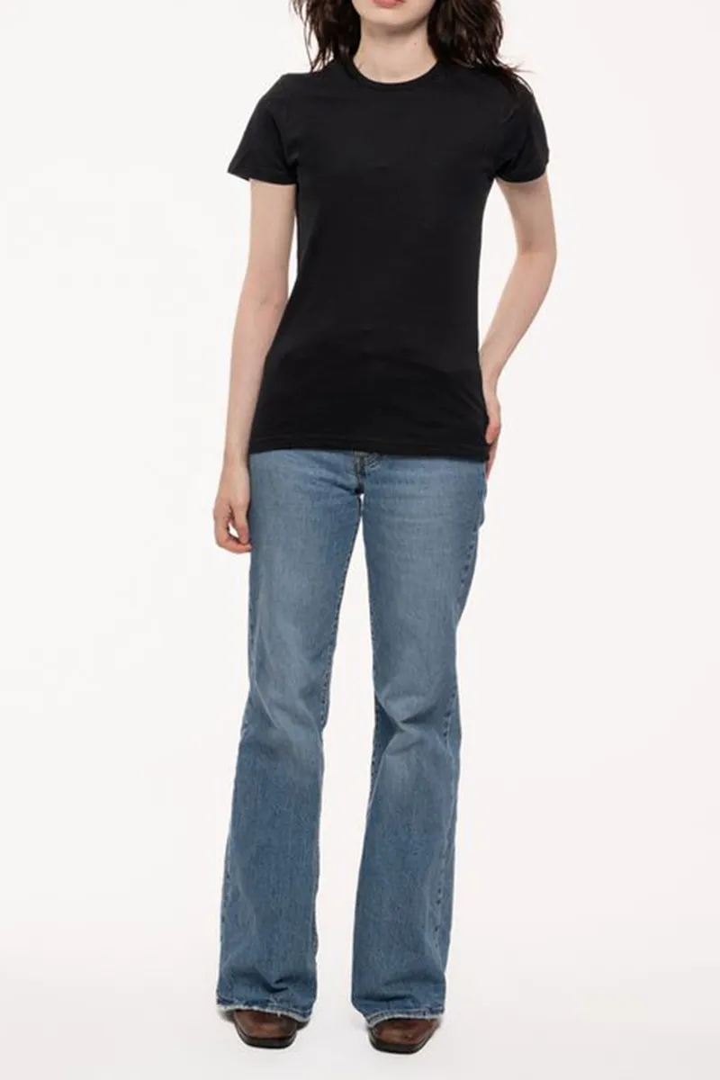 Casual Style Crew Neck Skinny Fit T Shirt