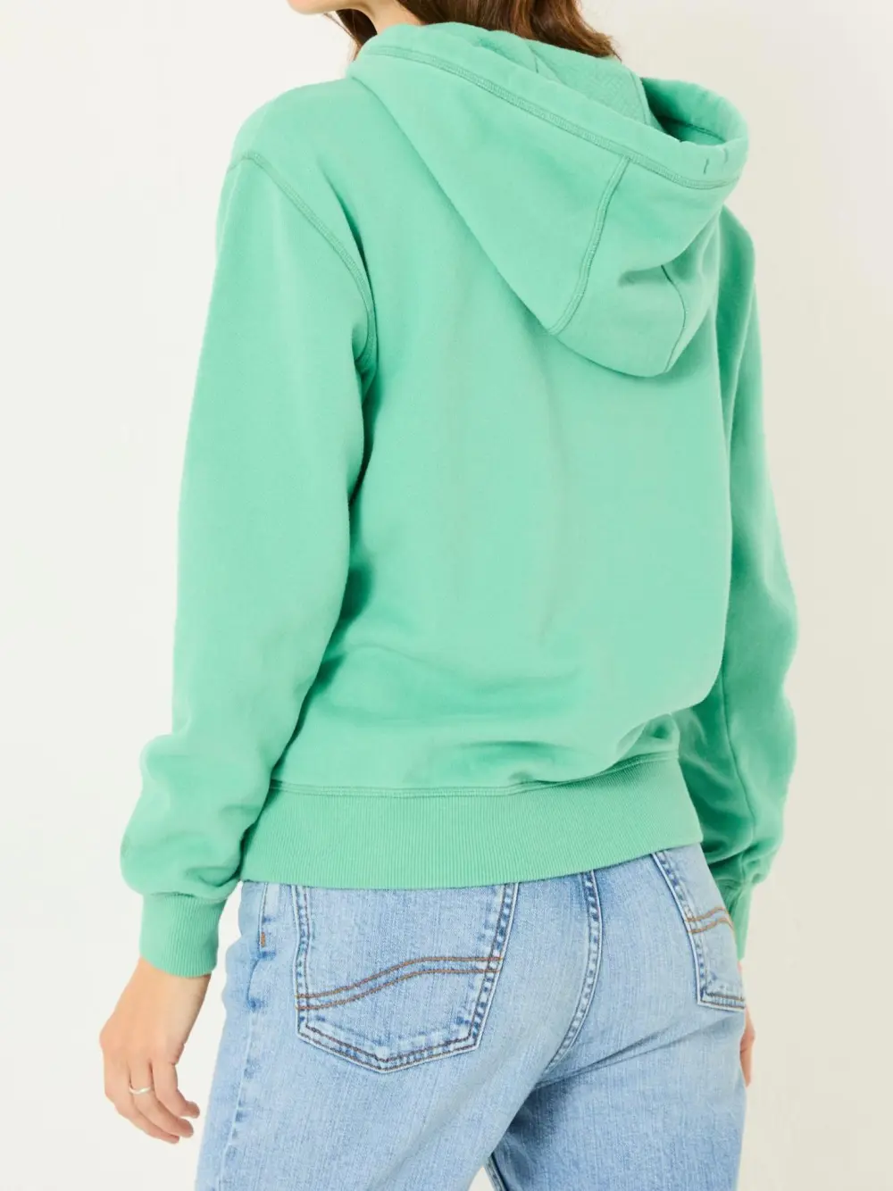 Izzy Jade Green Overhead Hoodie