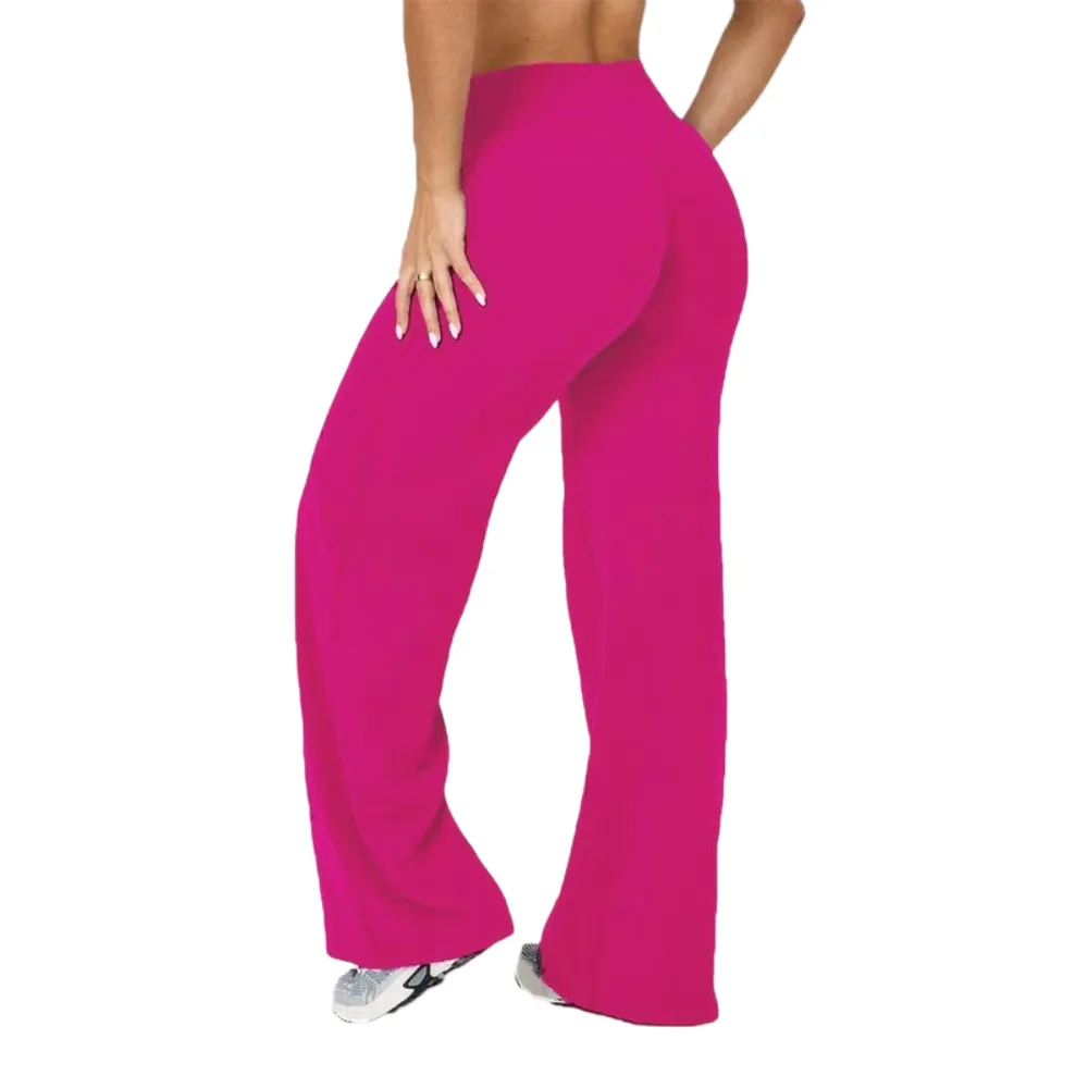 Straight Leg Bottoms Gymwear Women Workout Leggings Fitness Breathable Light Thin Sportswear