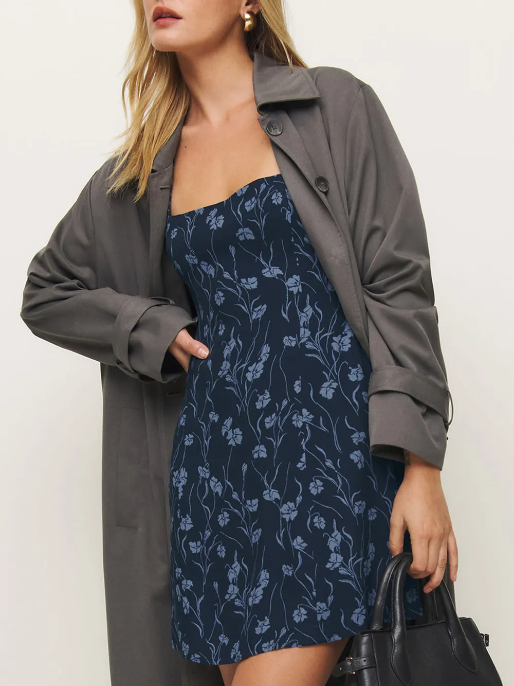 Square Neck Sleeveless Bodycon Mini Dress