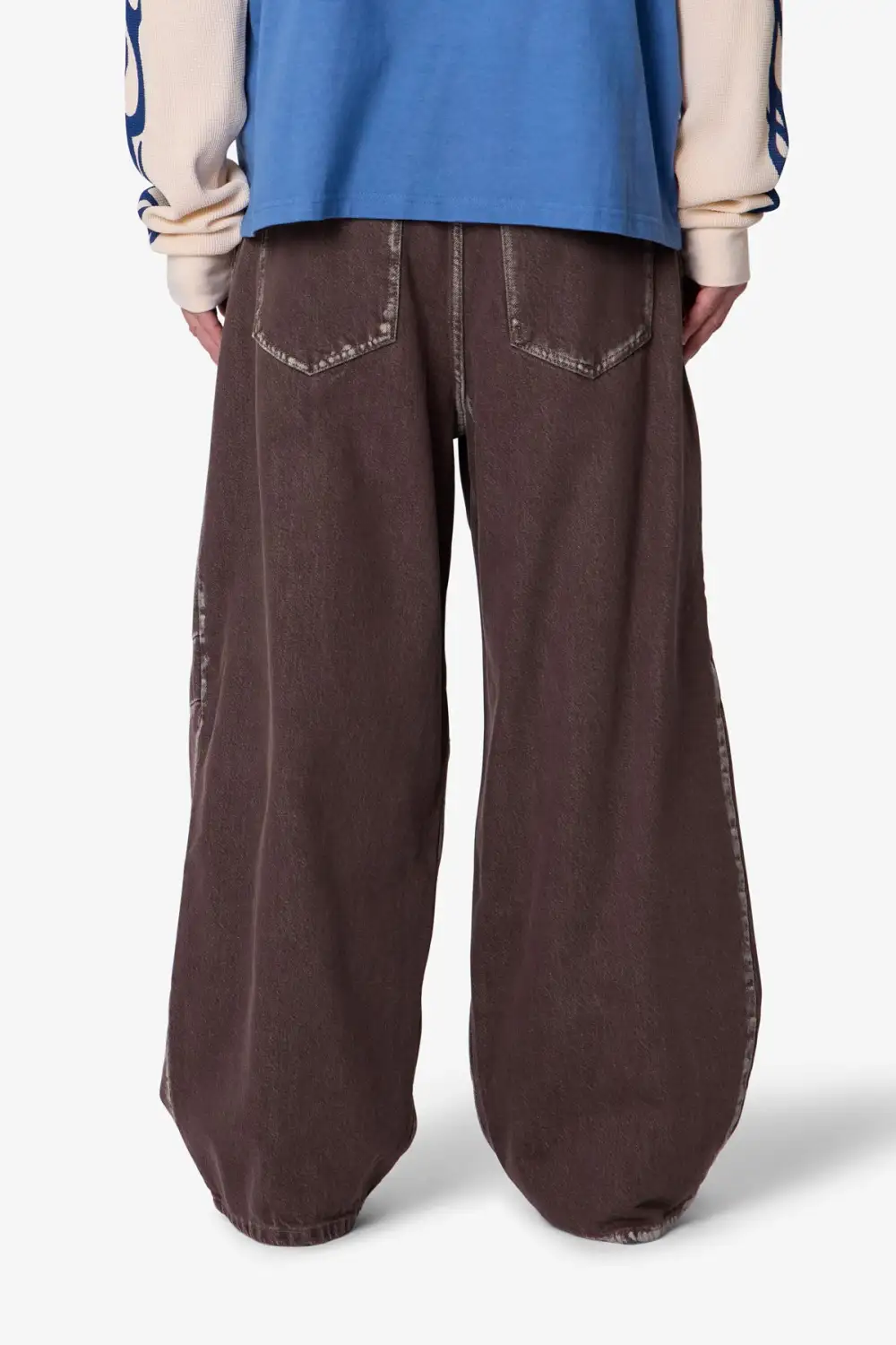 Everyday Raw Finish Pleated Jeans