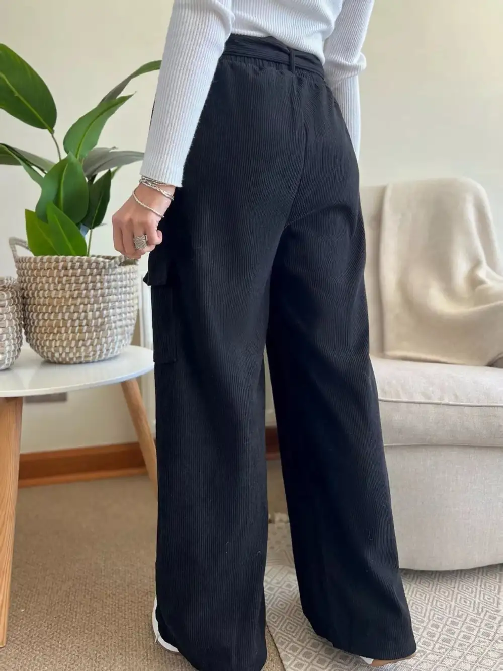 Everyday High Waist Wide Leg Pants