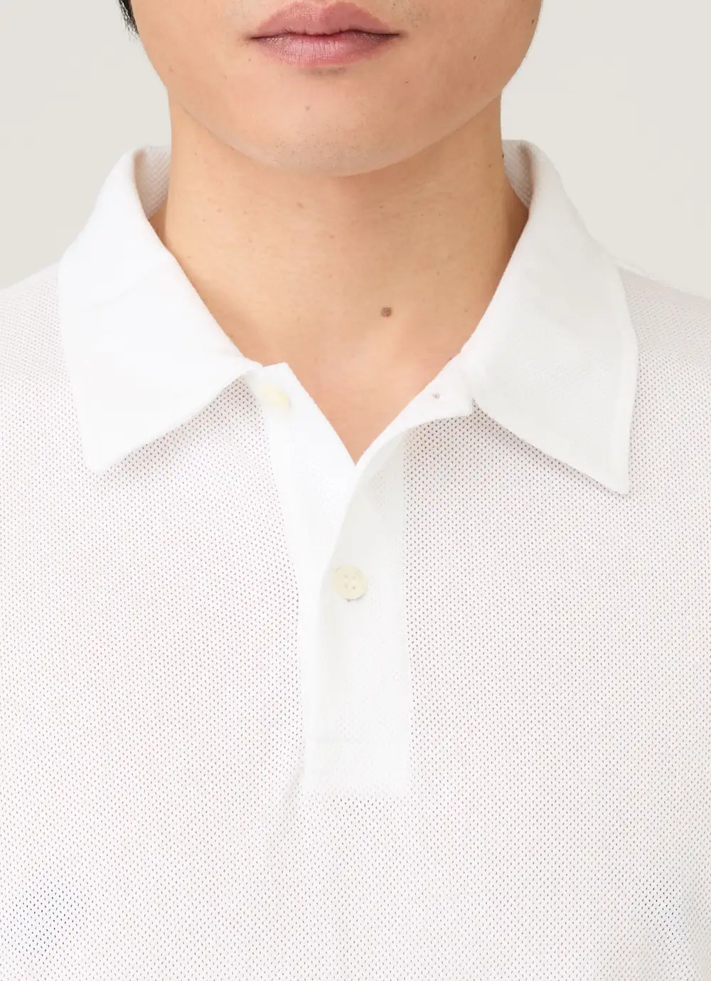 Polished Everyday Regular Fit Mesh Cotton Short Sleeve Polo Shirt