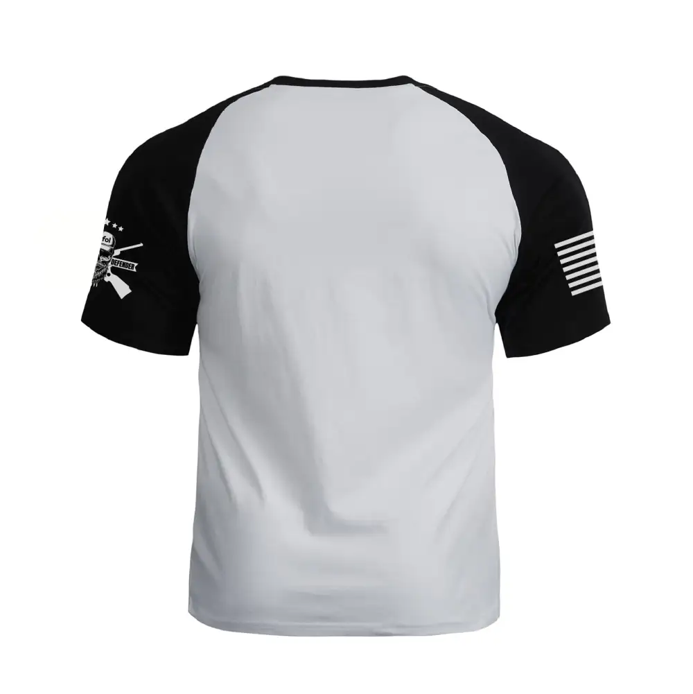 I AM BROKEN 100% COTTON RAGLAN GRAPHIC TEE