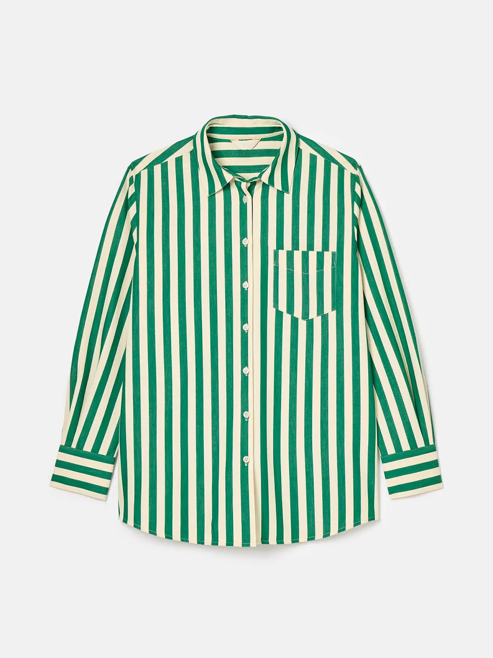 Daily Red & Cream Stripe Shirt