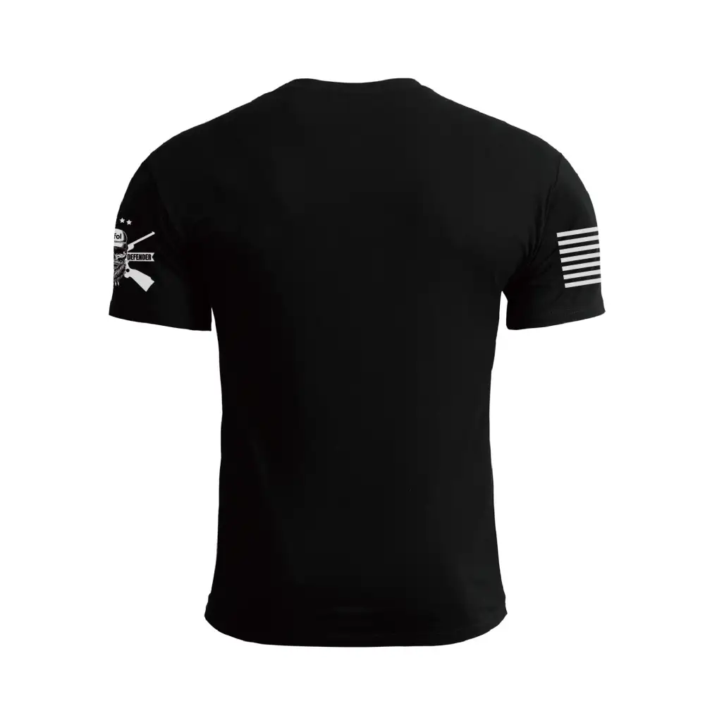 USA FLAG LOVE PEACE GRAPHIC TEE