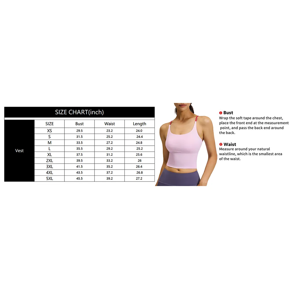 Women's Plain Criss Cross Sports Top