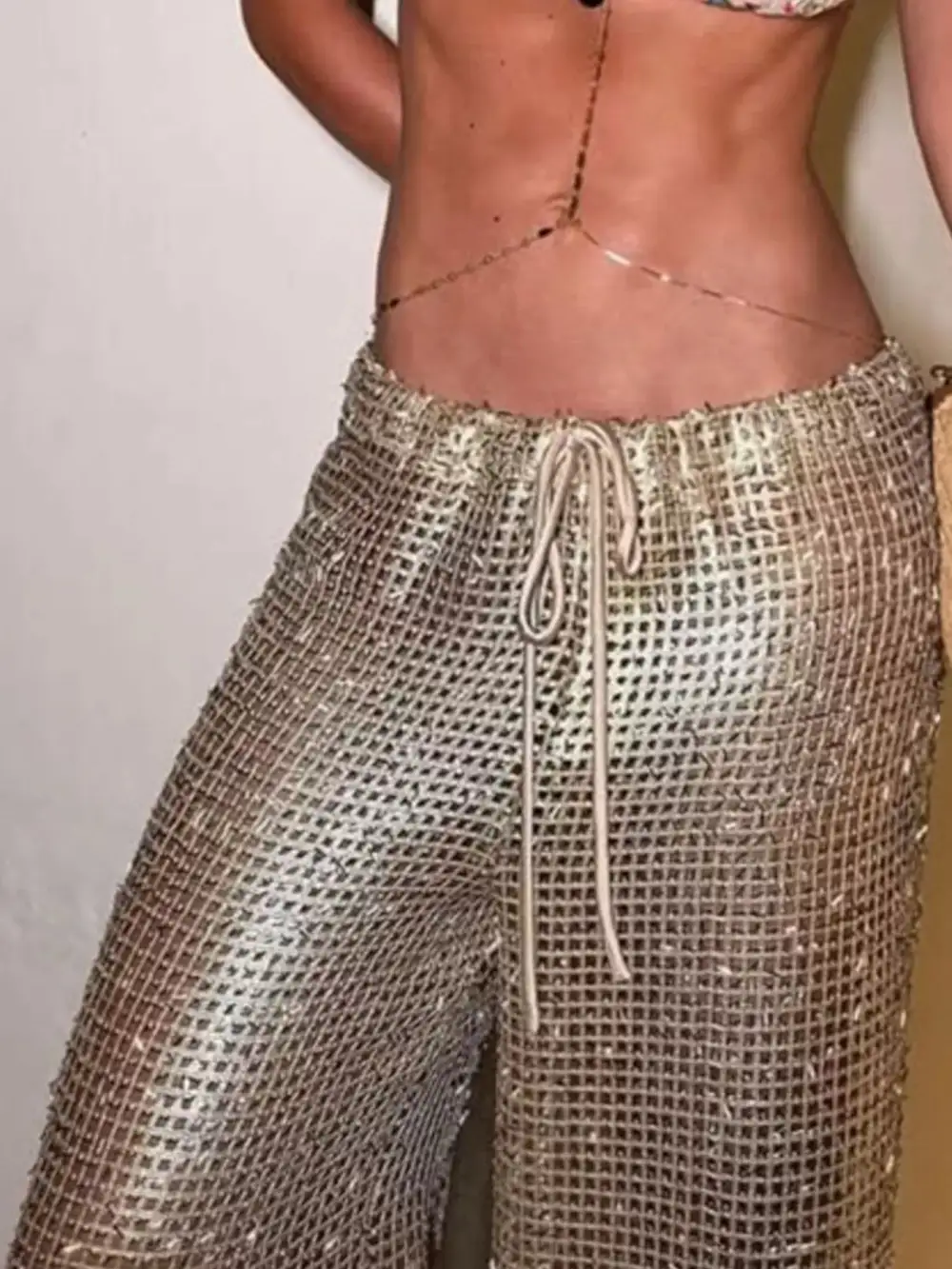 Breezy Drawstring Wide Leg Pants