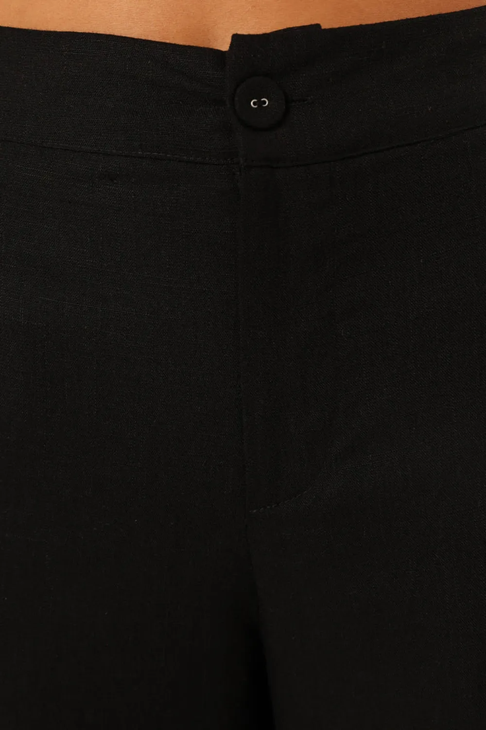 BLACK LACE PANTS