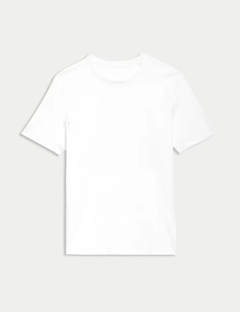 Solid Crew Neck T-Shirt