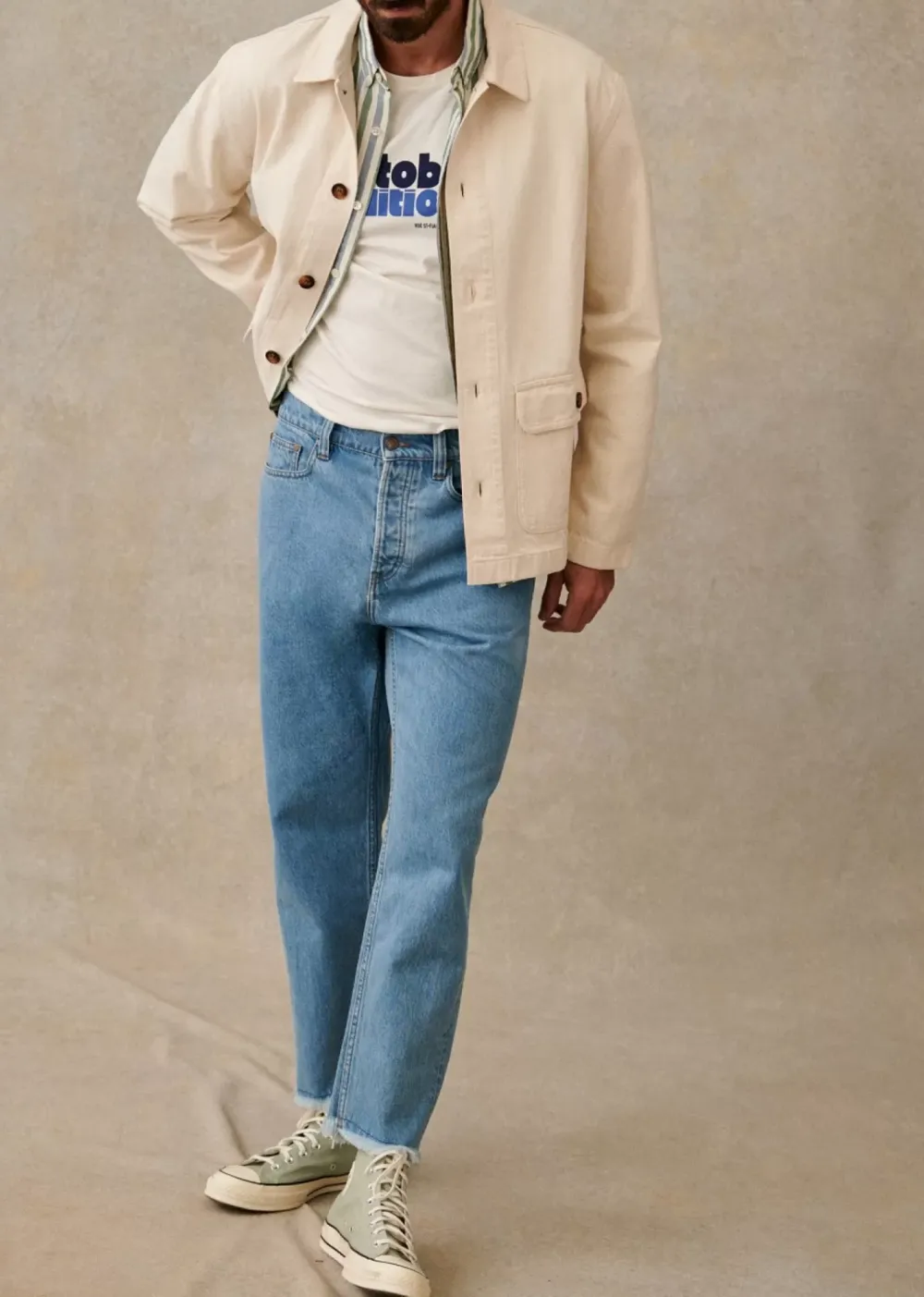 Cotton Fabric Material Jacket