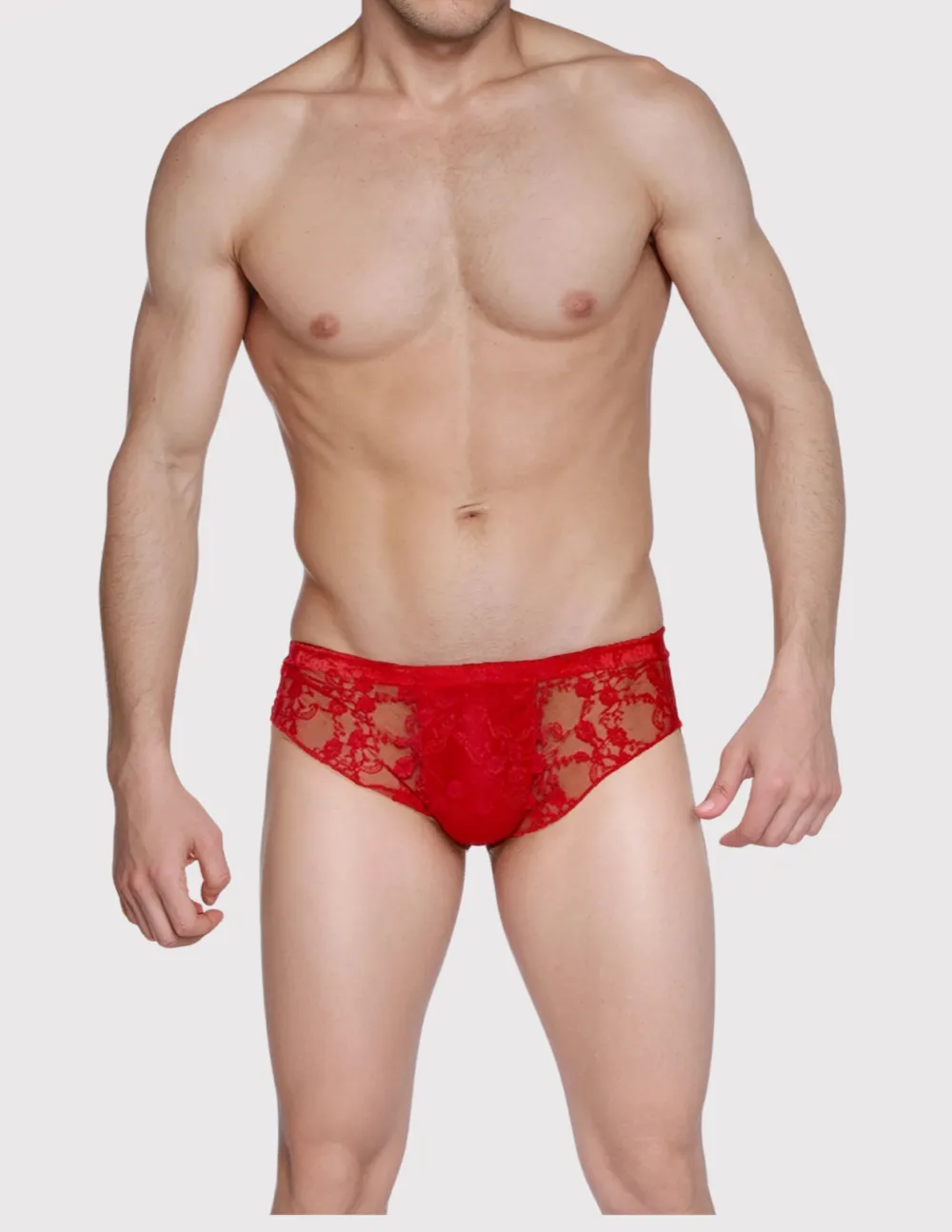 Lace Sculpted Men's Briefs