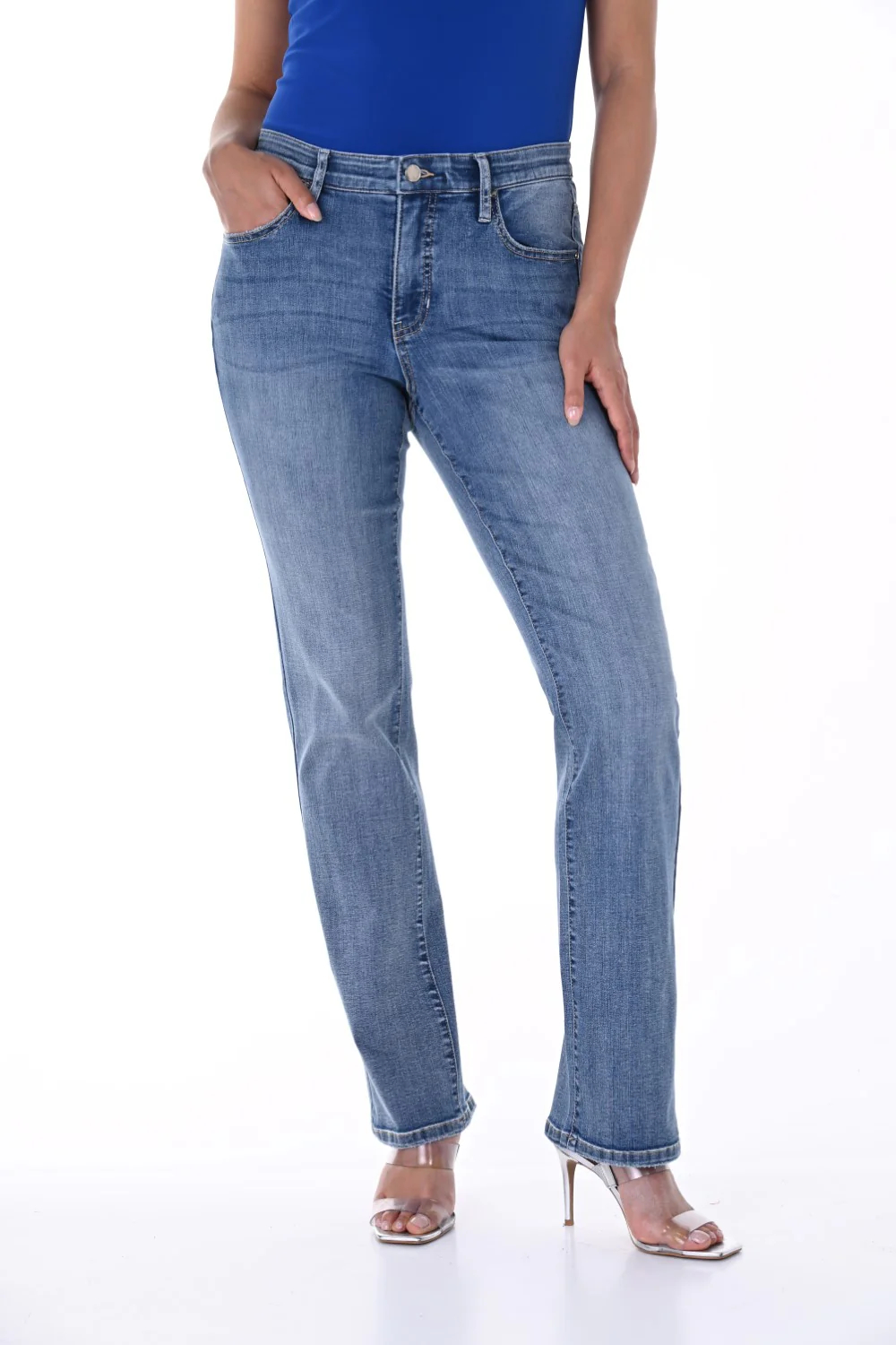 Medium Blue Regular Fit Jeans