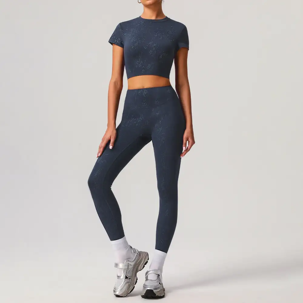 Long-Sleeve Yoga Activewear Active Set