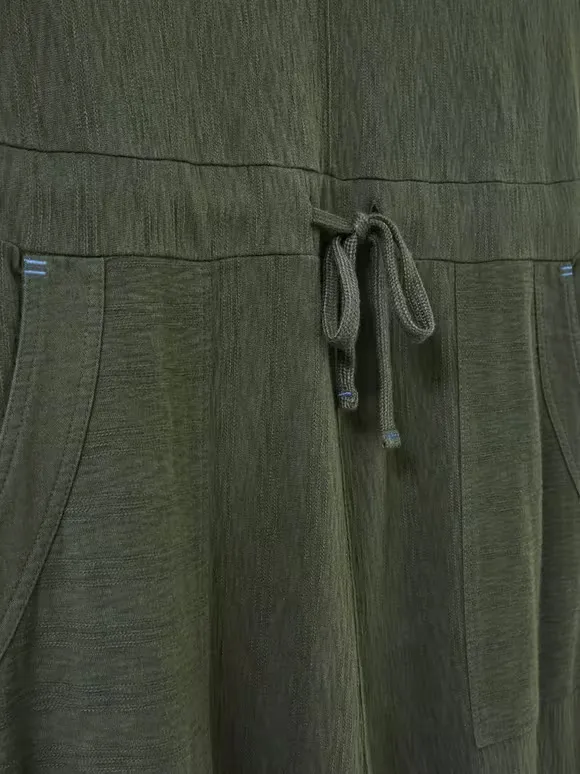 V-Neck Jersey Jumpsuit