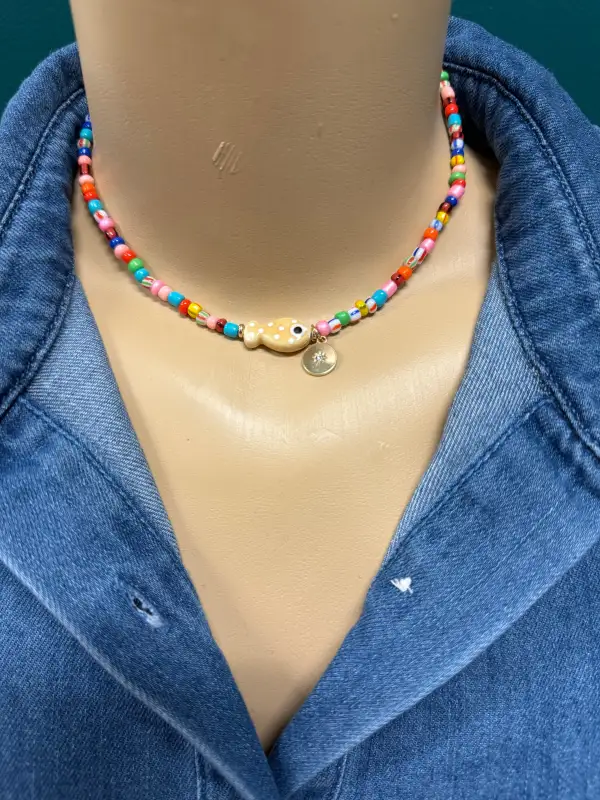 Little Fishy Choker Necklace