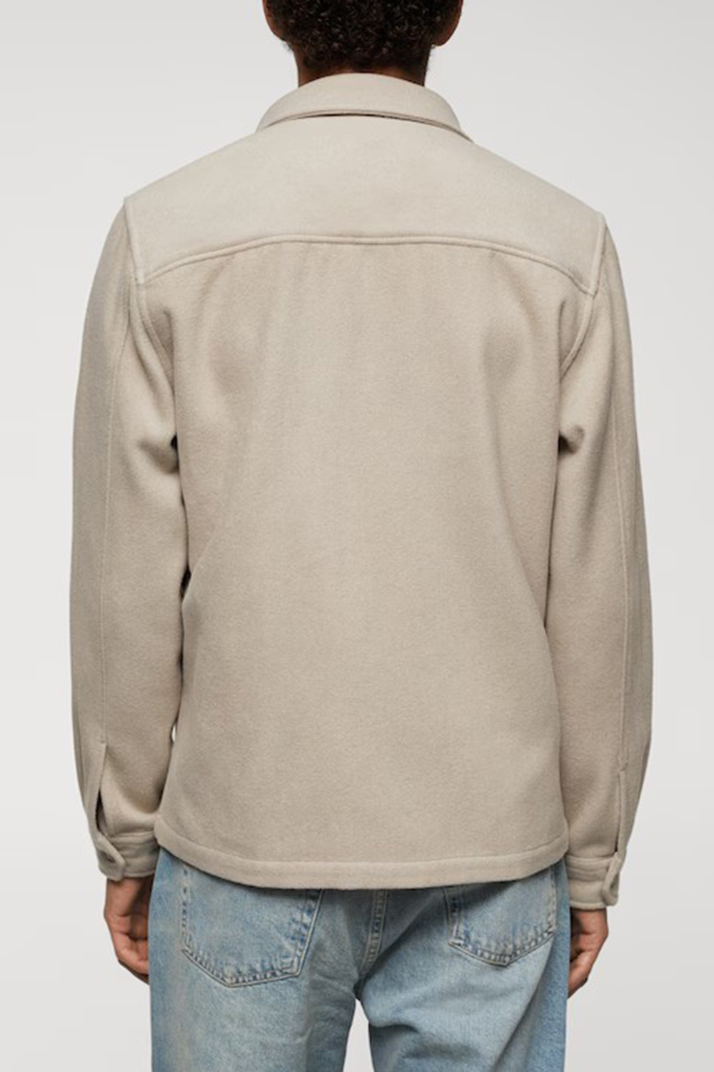 Regular-Fit Overshirt With Pocket