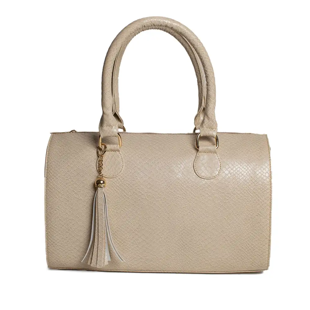 Casual Carry Leather Handbag