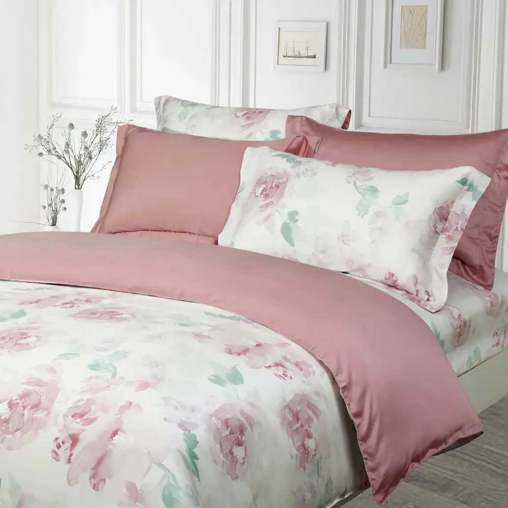 Serene Lyocell Fiber Woven Complete Bedding Set