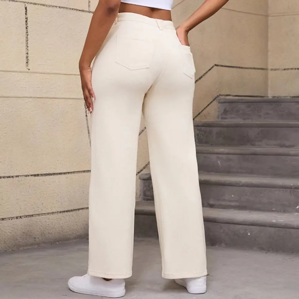 Fitted Straight Leg Jeans