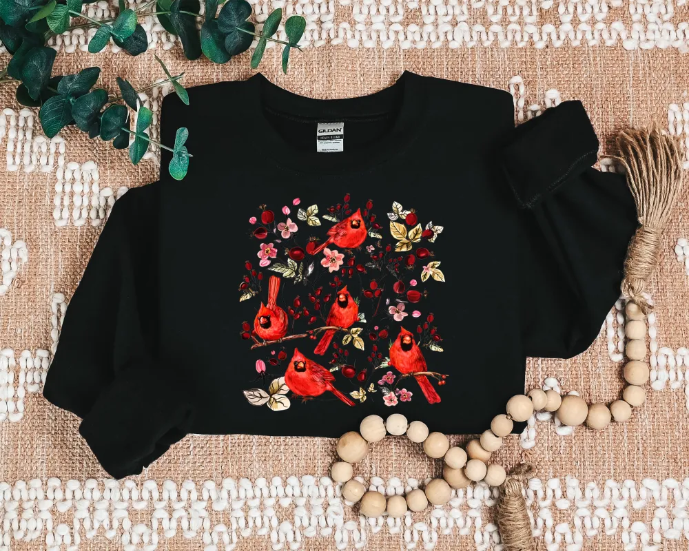 Songbird Graphic Crewneck Sweatshirt